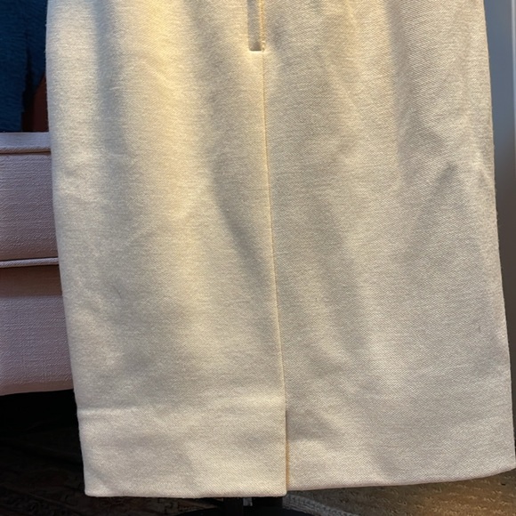 Vintage 60s union made ivory button back dress XS/S - Picture 16 of 16